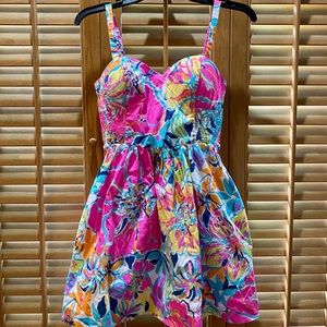 Vibrant Lilly Pulitzer Dress Size 2